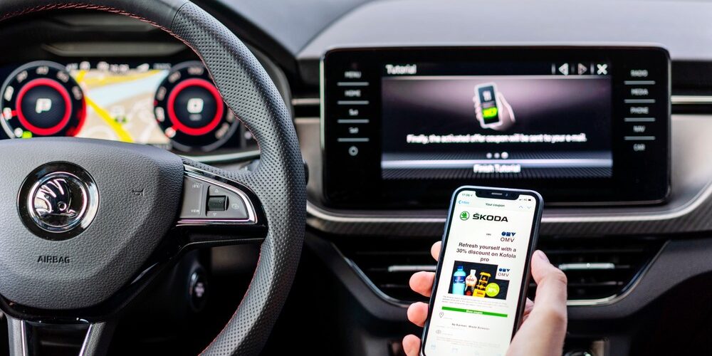 Skoda: le offerte esclusive arrivano direttamente in auto